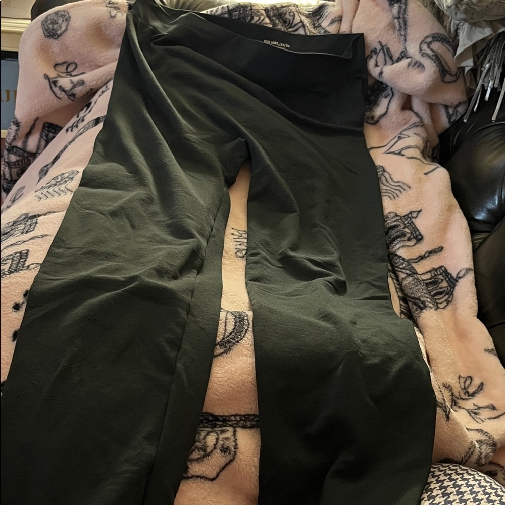 Muk Luks ~ leggings black ~ 2X